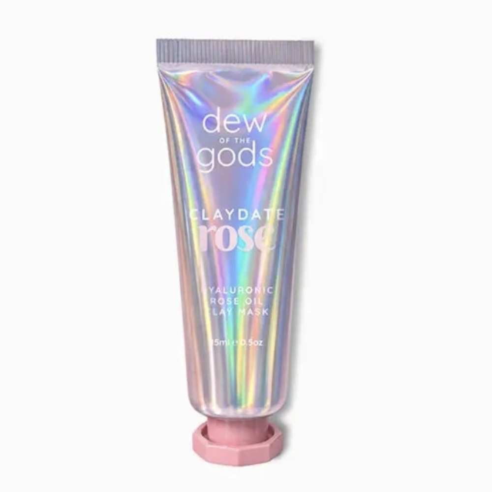 DEW OF THE GODS Claydate Rose Hyaluronic Clay Mask